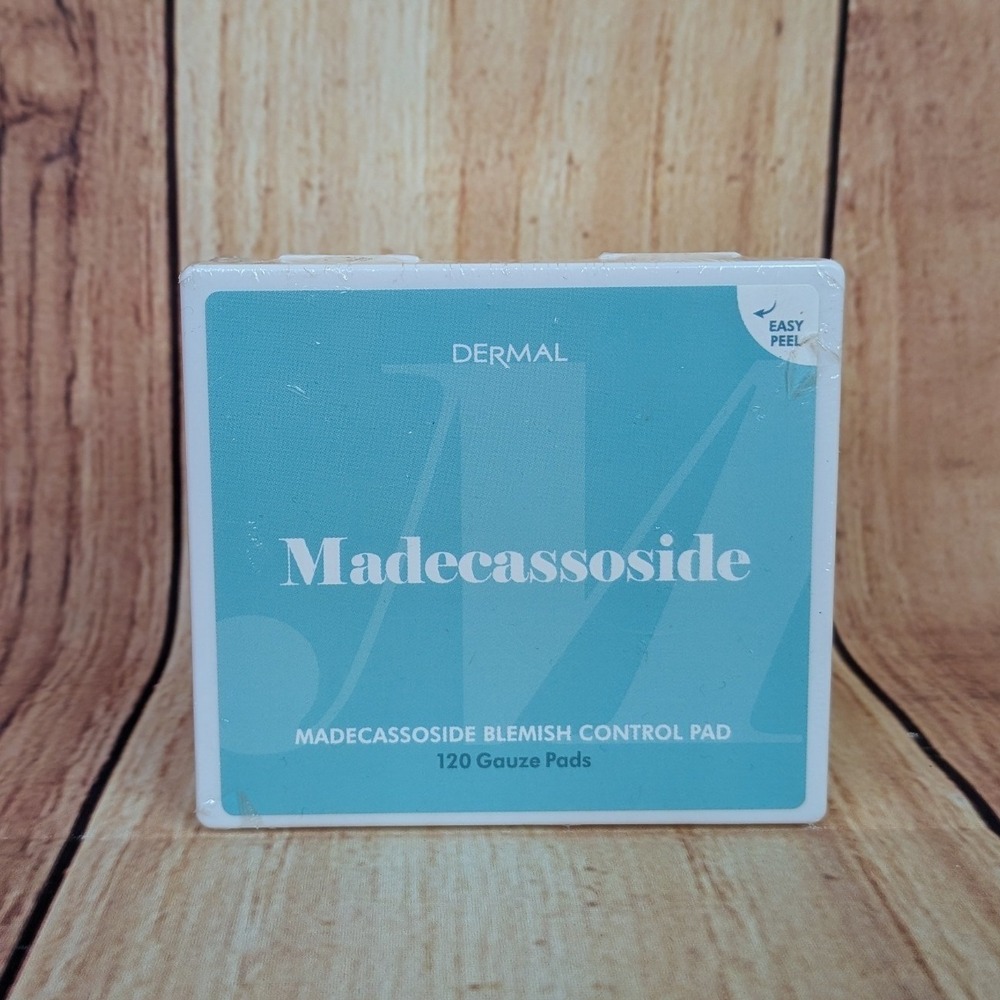 Dermal Madecassoside Blemish Control Pad 120ct Redness Relief Niacinamide
